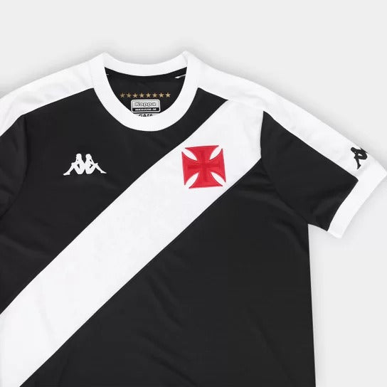 Nova Camisa Principal Vasco Kappa 2024/2025 [FRETE GRÁTIS]