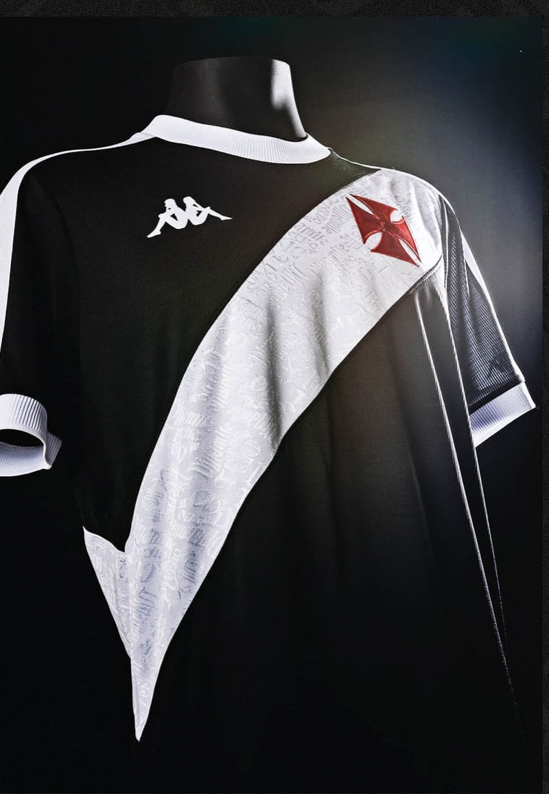 Nova Camisa Principal Vasco Kappa 2024/2025 [FRETE GRÁTIS]