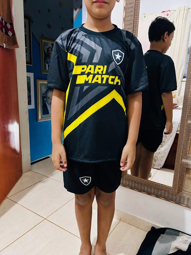 Kit Infantil Camisa + Shorts Botafogo I 23/24 - [FRETE GRÁTIS]