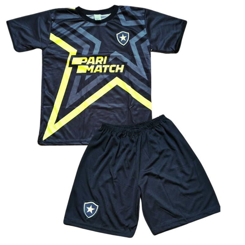 Kit Infantil Camisa + Shorts Botafogo I 23/24 - [FRETE GRÁTIS]