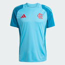 Nova Camisa Treino Tiro Flamengo Adidas 2024  [FRETE GRÁTIS] Azul