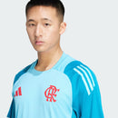 Nova Camisa Treino Tiro Flamengo Adidas 2024  [FRETE GRÁTIS] Azul