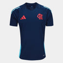 Nova Camisa Comissao Flamengo Adidas 2024  [FRETE GRÁTIS] Azul Escuro