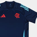 Nova Camisa Comissao Flamengo Adidas 2024  [FRETE GRÁTIS] Azul Escuro