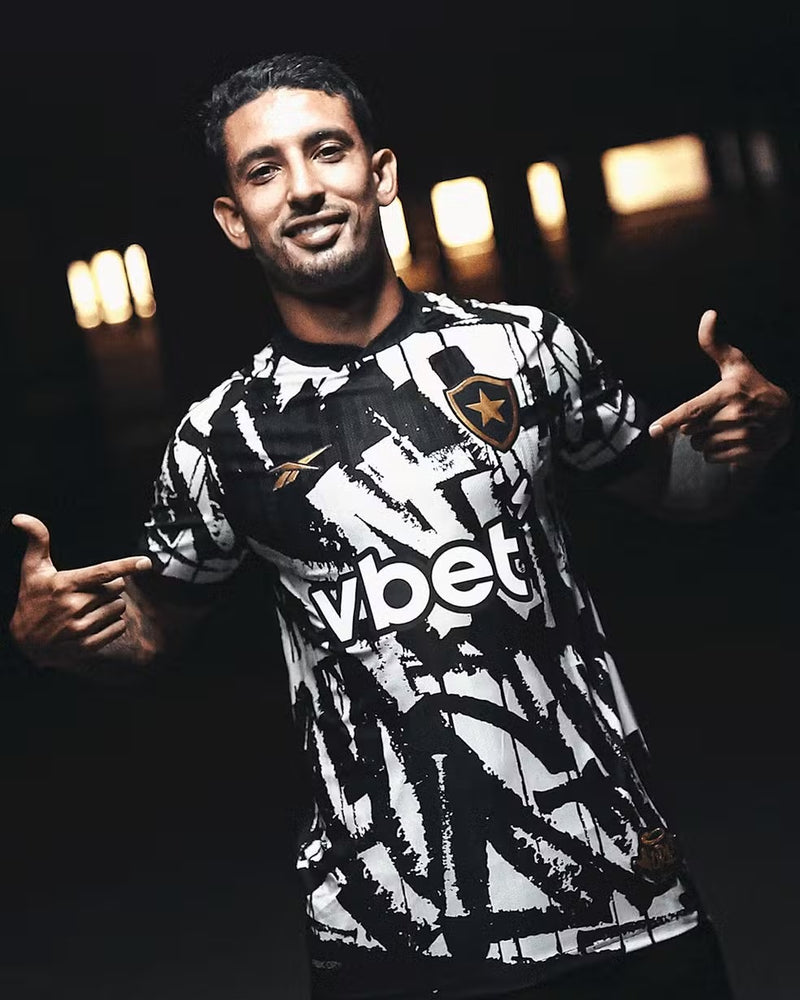 Nova Quarta Camisa Botafogo Reebok IV 2025/26  [FRETE GRÁTIS]