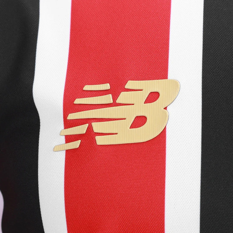 Nova Segunda Camisa Listrada New Balance São Paulo 2025/26 - [FRETE GRÁTIS]