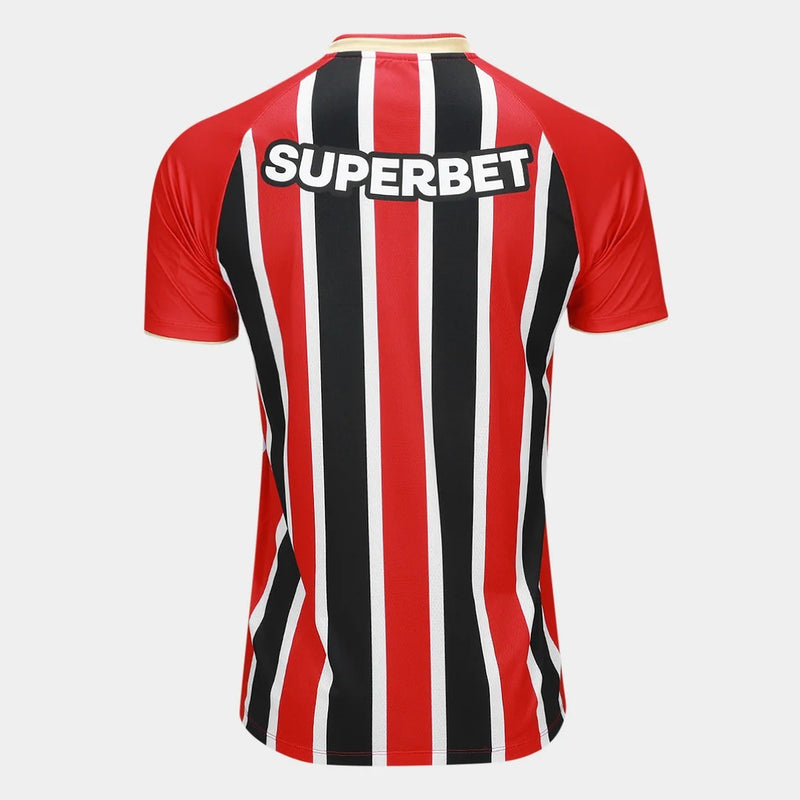 Nova Segunda Camisa Listrada New Balance São Paulo 2025/26 - [FRETE GRÁTIS]