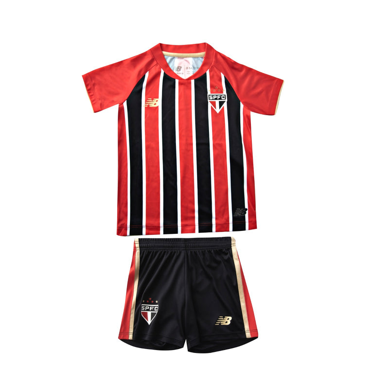 Novo Kit Infantil São Paulo II New Balance Camisa + Shorts 2024/25-  [FRETE GRÁTIS]