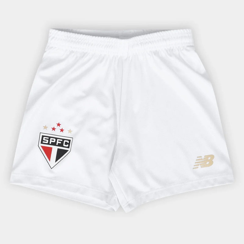 Novo Kit Infantil São Paulo New Balance Camisa + Shorts 2025/26 -  [FRETE GRÁTIS]
