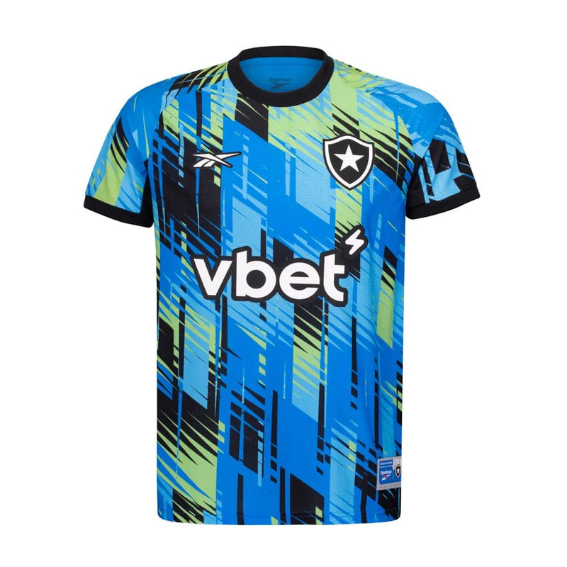 Nova Camisa Goleiro Botafogo Reebok Azul 2025/26  [FRETE GRÁTIS]