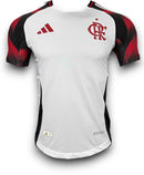 Nova Camisa Branca Modelo Jogador Flamengo Adidas 2025-26 [FRETE GRÁTIS]