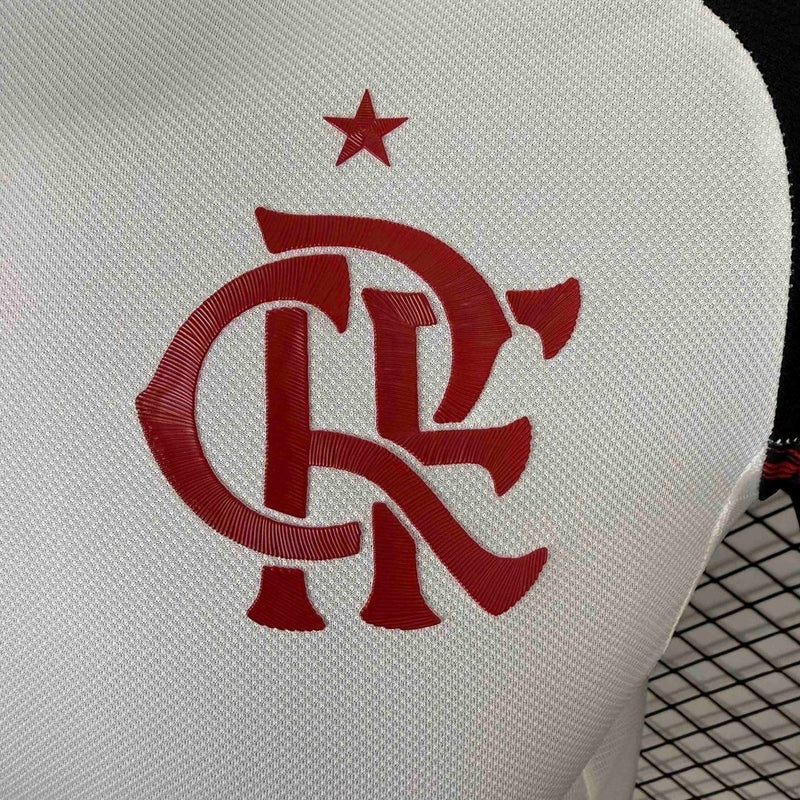 Nova Camisa Branca Modelo Jogador Flamengo Adidas 2025-26 [FRETE GRÁTIS]