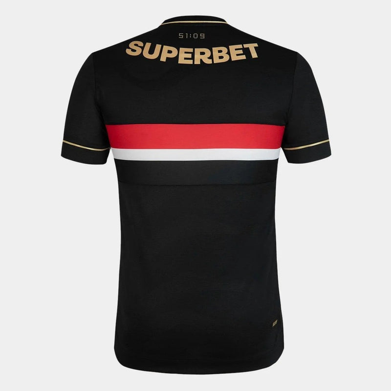 Nova Terceira Camisa Listrada New Balance São Paulo 2025/26 - [FRETE GRÁTIS]