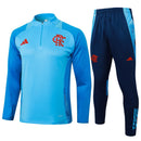 Novo Conjunto Jaqueta + Calça Flamengo Adidas 2025 Azul [FRETE GRÁTIS]