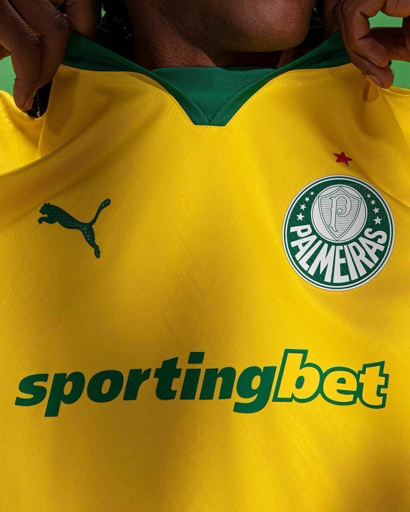 Nova Terceira Camisa Modelo Jogador Palmeiras Puma 2025/26 - FRETE GRÁTIS