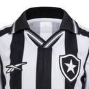 Novo Kit Infantil Camisa + Shorts Botafogo I 2025/26 - Preto e Branco