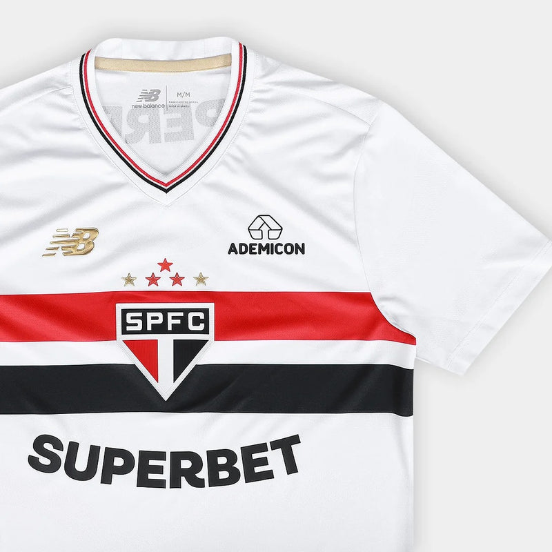 Nova Camisa Principal Branca São Paulo 2025/26 - [FRETE GRÁTIS]