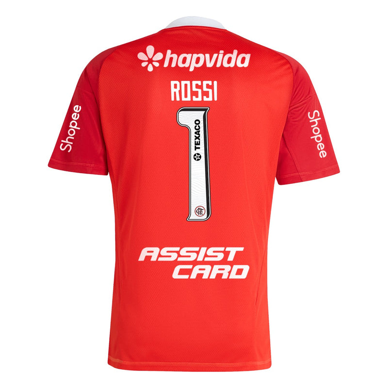 Nova Camisa Goleiro Vermelho Flamengo Adidas 2025  [FRETE GRÁTIS]