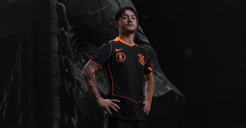 Nova Terceira Camisa JOGADOR Corinthians 2025/26 [FRETE GRÁTIS]