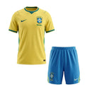 Novo Kit Infantil Seleção Brasileira short + Camisa 2025-26 -  [FRETE GRÁTIS]