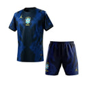 Novo Kit Infantil Seleção Brasileira Azul short + Camisa 2025-26 -  [FRETE GRÁTIS]