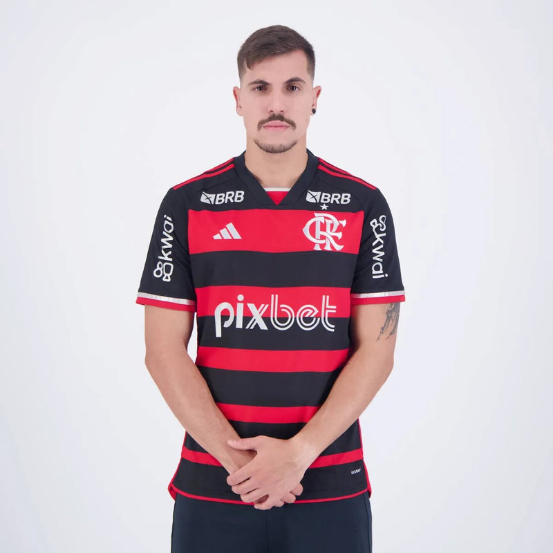 Nova Camisa Principal Flamengo Adidas 2024/2025 [FRETE GRÁTIS]