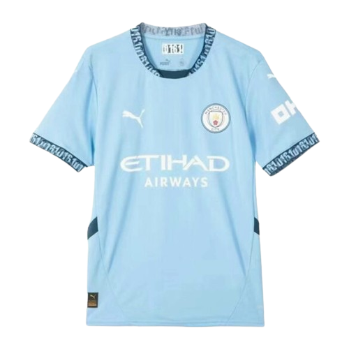 Camisa Manchester City I Home 2024/25 Torcedor Puma Masculina Azul