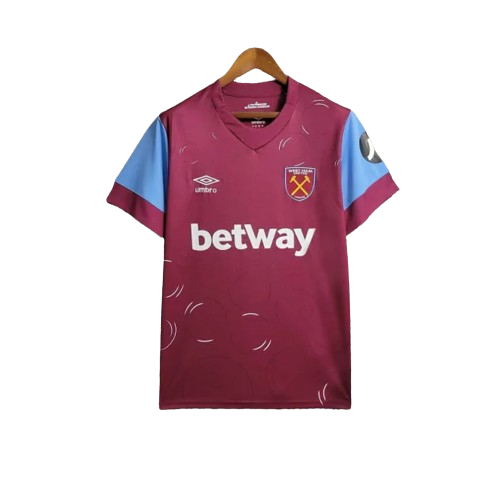 Camisa West Ham Home Umbro Torcedor 23/24 Masculino Vinho