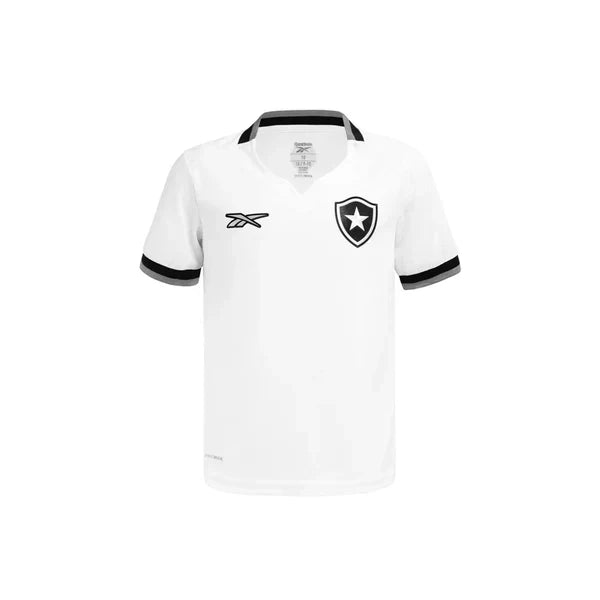 Novo Kit Infantil Camisa + Shorts Botafogo II Branco 24/25 - [FRETE GRÁTIS]