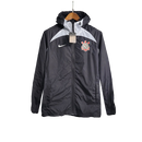 Jaqueta Corta-Vento Corinthians 23-24 - Preto e Branco