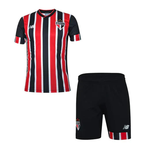 Novo Kit Infantil São Paulo II New Balance Camisa + Shorts 2024/25-  [FRETE GRÁTIS]