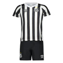 Conjunto Infantil Santos II 24/25 - Branco e Preto [FRETE GRÁTIS]