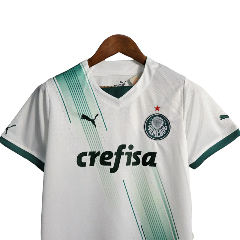 Kit Infantil Palmeiras Branco Puma 2023/24 [COMPRE 2 LEVE 3]