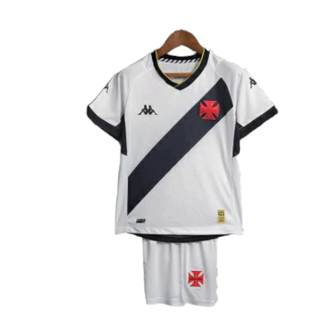 Kit Infantil Vasco Branco Kappa 2023/24 [COMPRE 2 LEVE 3]