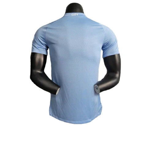 Camisa Manchester City I 23/24 Jogador Puma Masculina - Azul