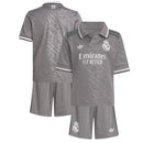 Novo Kit Infantil Camisa + Shorts Real Madrid III 2024/25 - [FRETE GRÁTIS]