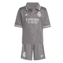 Novo Kit Infantil Camisa + Shorts Real Madrid III 2024/25 - [FRETE GRÁTIS]