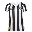 Camisa Santos Feminina Away 24/25 - Branca e Preta [FRETE GRÁTIS]