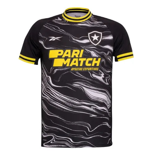 Nova Camisa 4 Botafogo Reebok  2024/25 - Preta (PRÉ VENDA) [FRETE GRÁTIS]