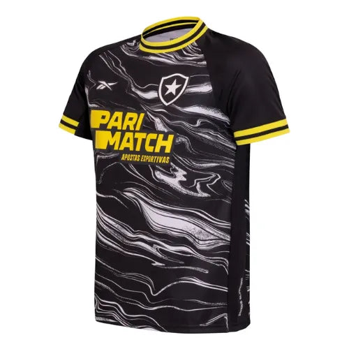 Nova Camisa 4 Botafogo Reebok  2024/25 - Preta (PRÉ VENDA) [FRETE GRÁTIS]