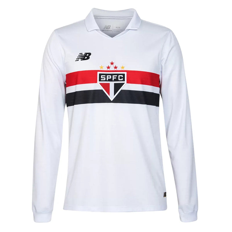 Nova Camisa Principal Manga Longa São Paulo NweAdidas 2024/2025 [COMPRE 2 LEVE 3]