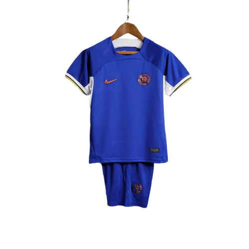 Kit Infantil Chelsea Azul Nike 2023/24 [COMPRE 2 LEVE 3]