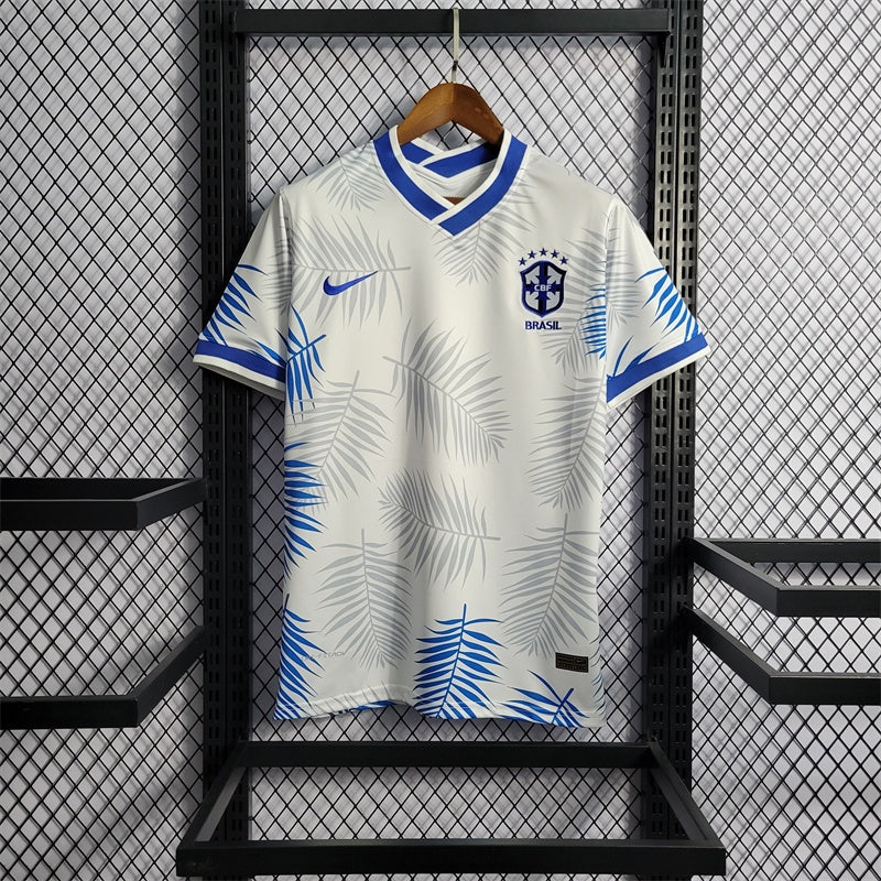 Camisa Nike do Brasil - Branco Tropical [PERSONALIZÁVEL]