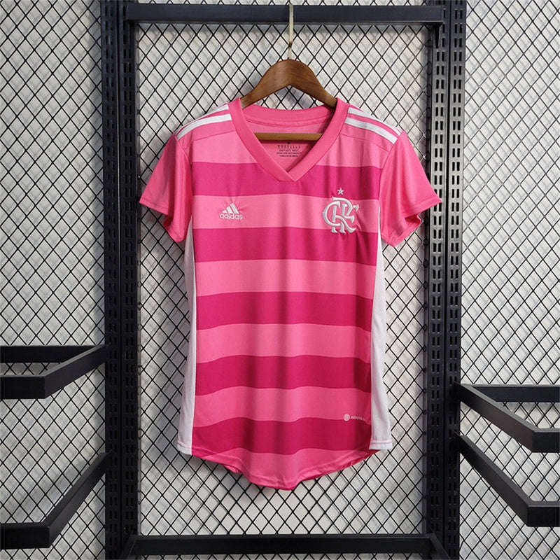 Camisa Adidas Flamengo Outubro Rosa - 2022/2023 [FRETE GRÁTIS]