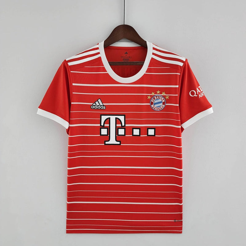 Nova Camisa Bayern de Munique Oficial 22/23 - Camisa 1 [PERSONÁLIZAVEL]