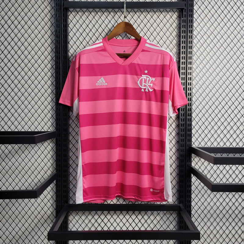 Camisa Adidas Flamengo Outubro Rosa - 2022/2023 [FRETE GRÁTIS]