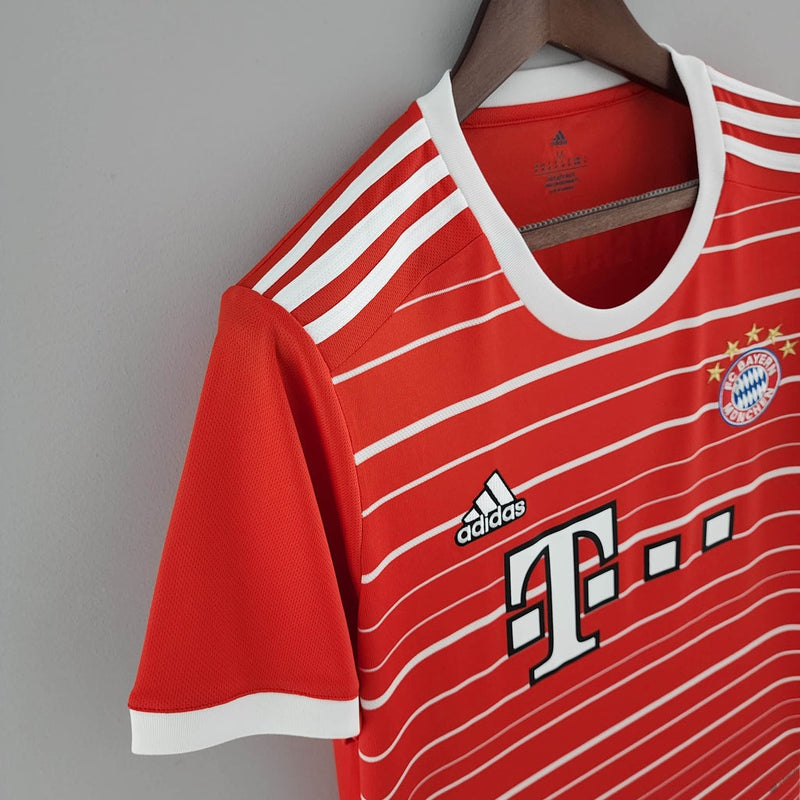 Nova Camisa Bayern de Munique Oficial 22/23 - Camisa 1 [PERSONÁLIZAVEL]