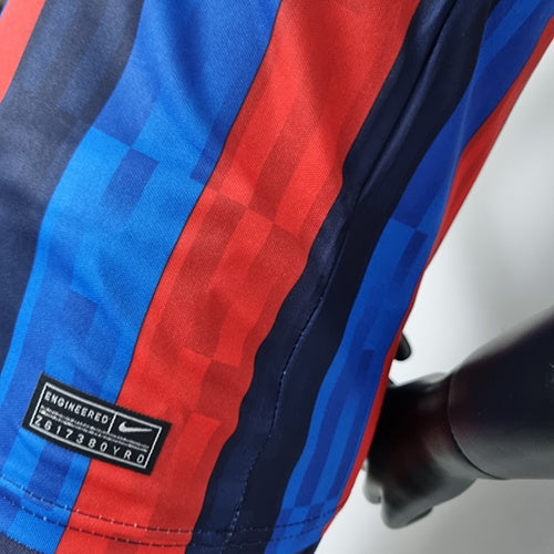 Kit Infantil Nova Camisa Barcelona + Shorts 22/23 - [FRETE GRÁTIS]