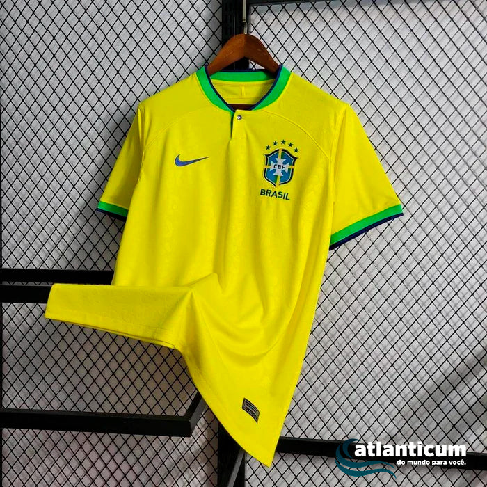 Camisa Nike do Brasil - Nova Camisa da Seleção Brasileira Copa QATAR 2022