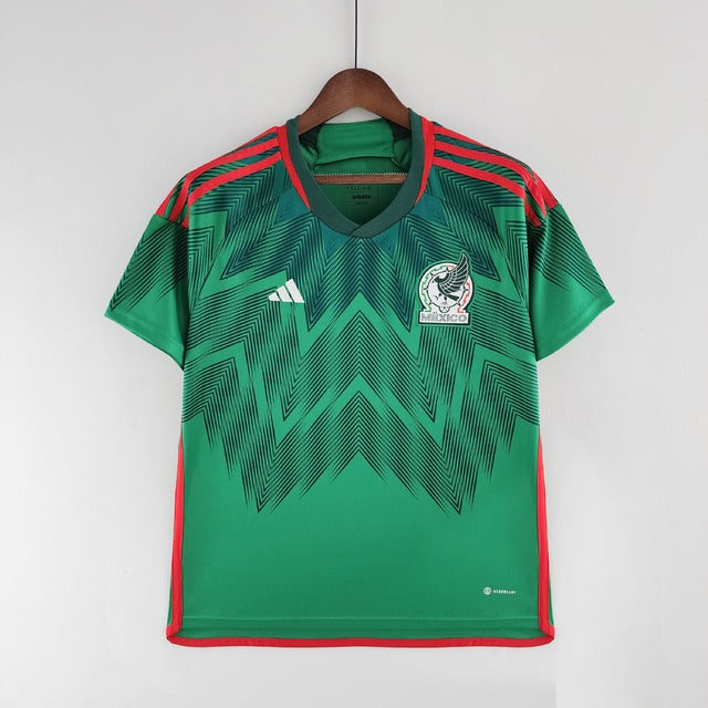 Nova Camisa Seleção do México Oficial 22/23 - Camisa 1 [PERSONÁLIZAVEL]